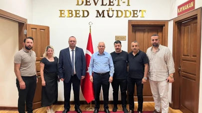Darıca Esnaf ve Sanatkarlar Odası’ndan Kaymakam Dönmez’e ziyaret