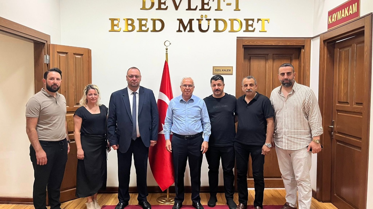 Darıca Esnaf ve Sanatkarlar Odası’ndan Kaymakam Dönmez’e ziyaret