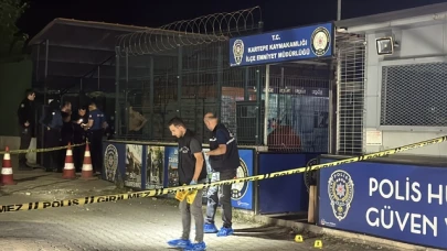 Kocaeli’de ilçe emniyet müdürlüğü önünde silahlı kavga; 2 yaralı