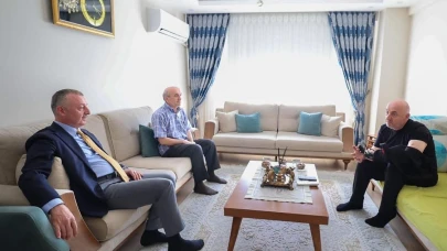 Büyükakın’dan Bıyık’a geçmiş olsun ziyareti