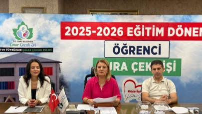 Çınar Çocuk Evleri’nde kura tamamlandı