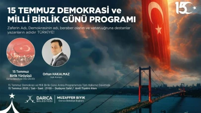 Darıca’da 15 Temmuz programı belli oldu