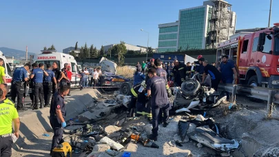 Dilovası'ndaki kazada hayatını kaybeden 5 kişinin kimlikleri belli oldu