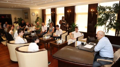 Başkan Büyükgöz LGS Birincilerini Ağırladı