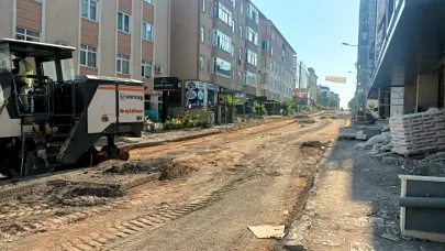 Ali Arıcan Caddesi’nde Prestij Cadde Çalışmaları Başladı