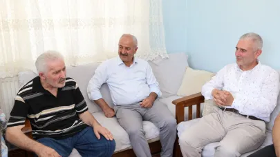 Başkan Büyükgöz'den Kıbrıs Gazisine Vefa Ziyareti