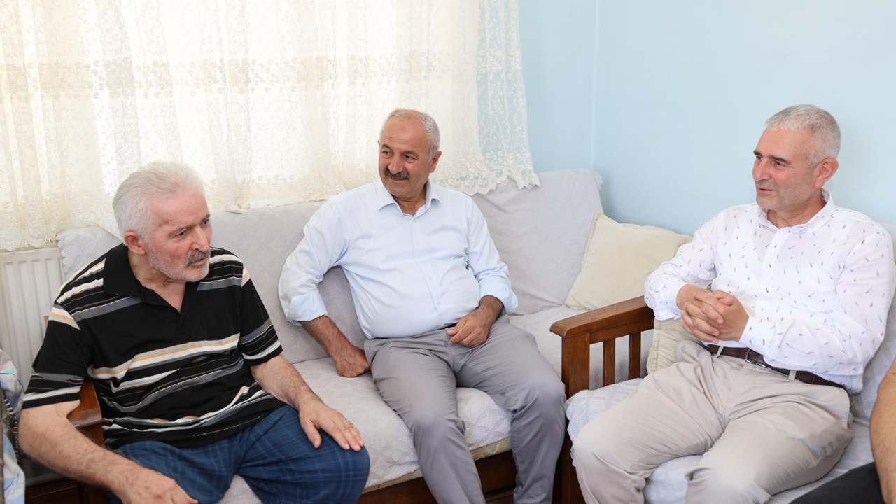 Başkan Büyükgöz'den Kıbrıs Gazisine Vefa Ziyareti