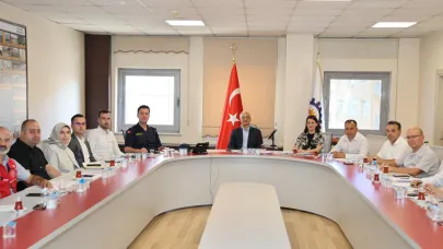 Kaymakam Özyiğit, kurum müdürlerini topladı