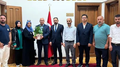 Yeniden Refah Darıca’dan yeni atanan kaymakama ziyaret