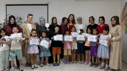 Bu atölyede çocuklara özgüven aşılanıyor