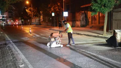 Fen İşleri Asfalt Çalışmalarını Sürdürüyor