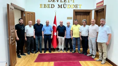 Darıca Fırıncılar Derneği’nden  Kaymakam Dönmez’e ziyaret