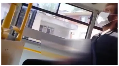 Halk otobüsünde kadını taciz etmişti;, Yurt dışı yasağı ve adli kontrollü olarak serbest kaldı !