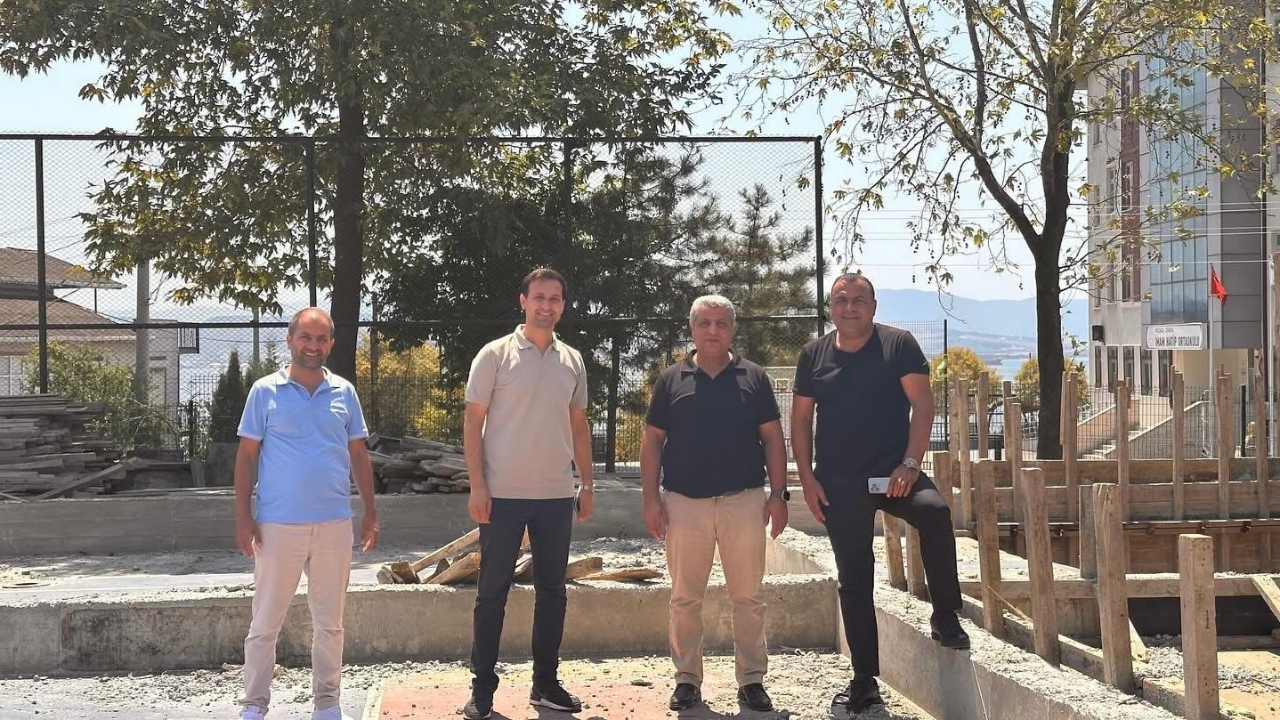 Kocaman Grup'un Darıca'ya hediyesi olan anaokulu inşaatında çalışmalar başladı
