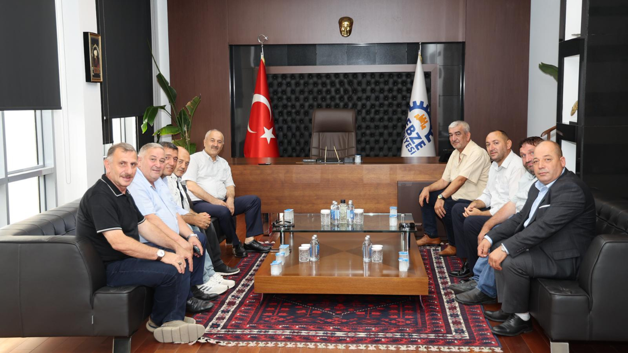Muhtarlar Birliği’nden Başkan Büyükgöz’e ziyaret