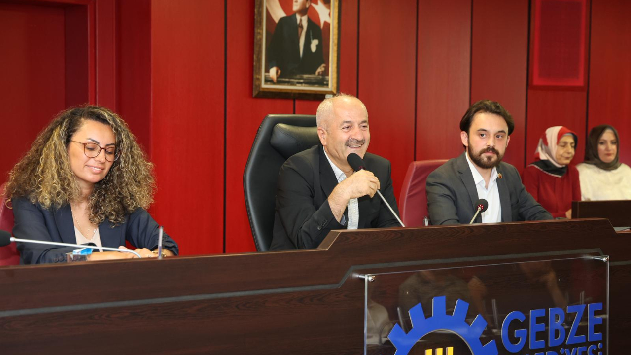 Gebze Belediyesi Ağustos Ayı Meclisi Tamamlandı