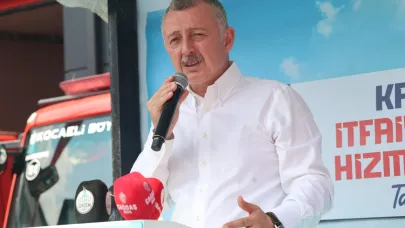 Başkan Büyükakın: Yangına ulaşmada Avrupa'dan iyiyiz