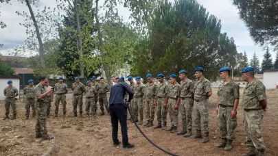KOBİTEM’in yangın eğitimleri devam ediyor