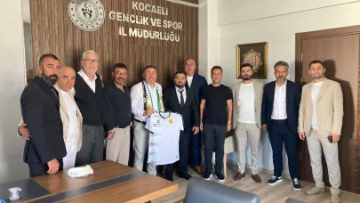 Darıca 1934 Gençlerbirliği'nden Kocaeli protokolüne ziyaret
