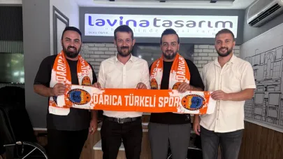 Darıca Türkelispor kolunda Lavina Tasarım’ı taşıyacak!