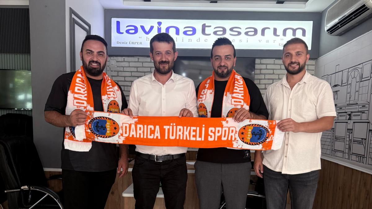 Darıca Türkelispor kolunda Lavina Tasarım’ı taşıyacak!