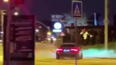 Otomobili ile drift atan ehliyetsiz sürücüye 83 bin TL ceza