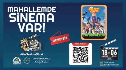 Mahallelerde Açık Hava Sinema Keyfi 18 Ağustos’ta Başlıyor