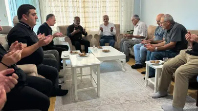 Başkan Çiftçi, ilçe sakinleriyle bir arada