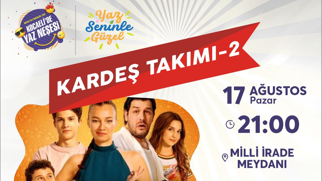 Büyükşehir’le açık havada sinema keyfi bir başka