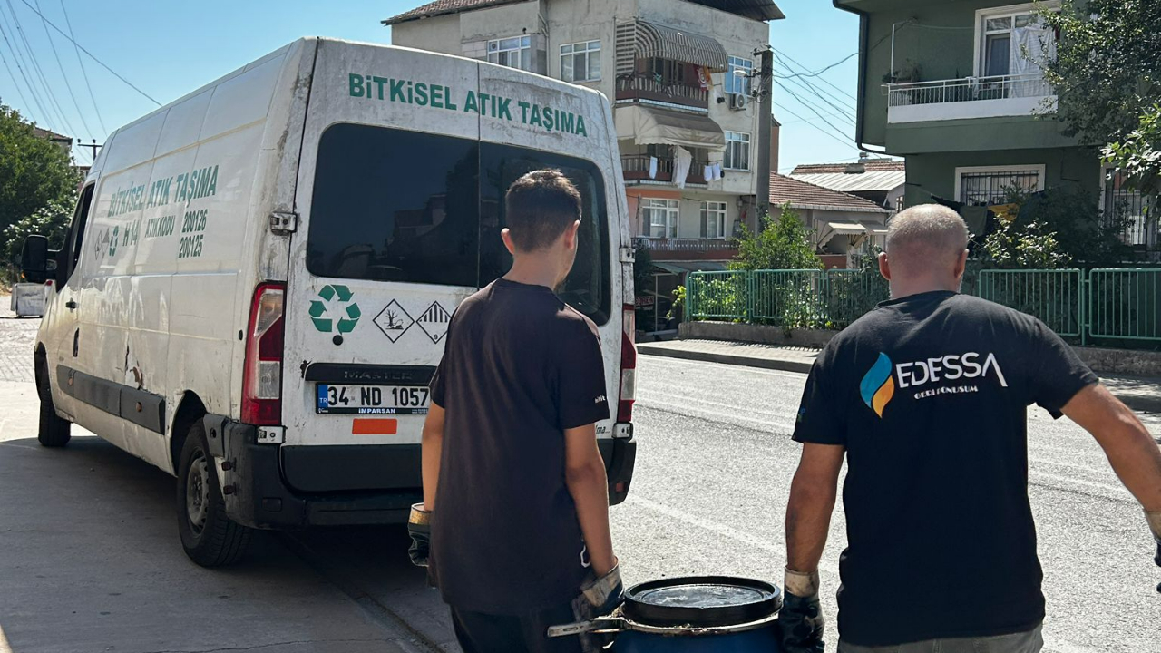 KO-MEK’ten geri dönüşüme 500 litre atık yağ