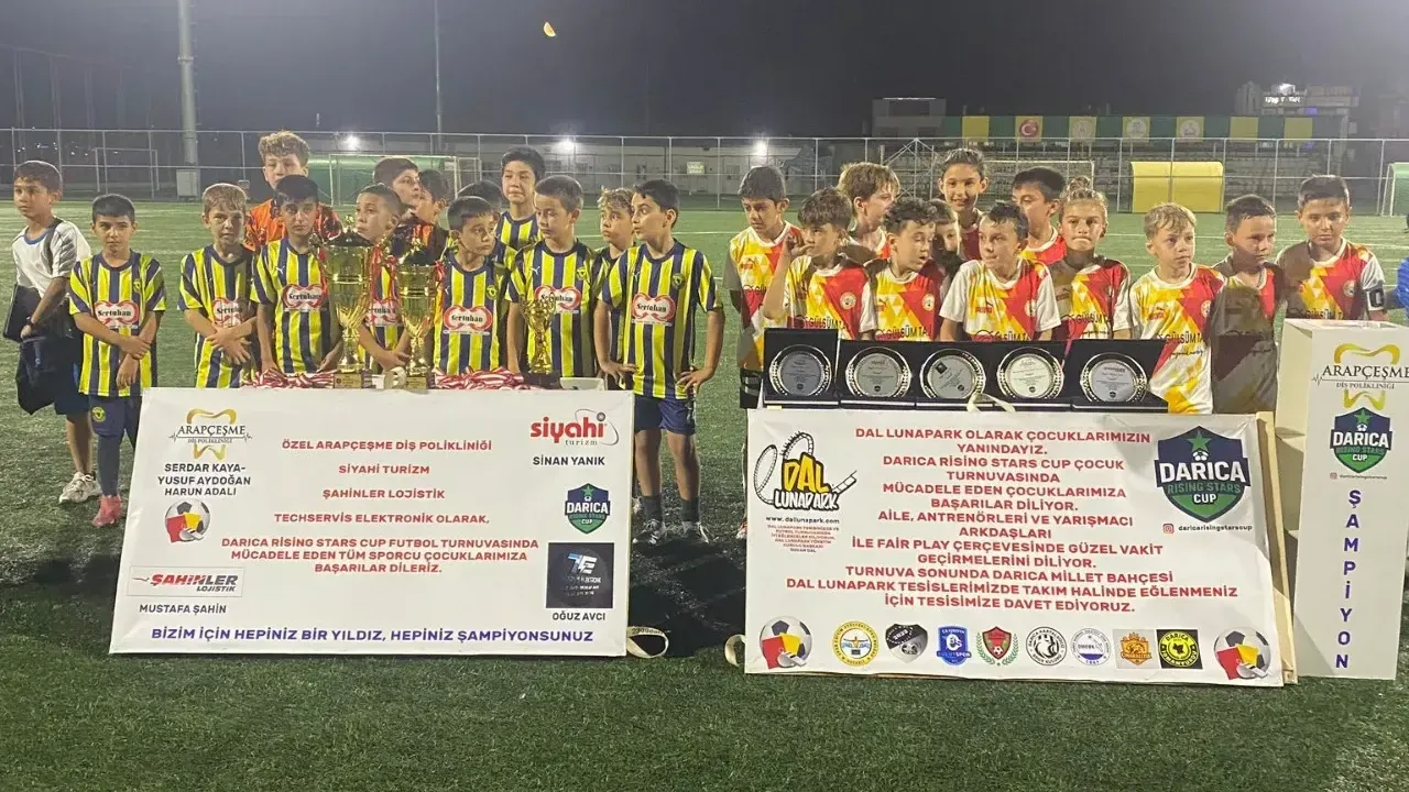 Darıca Rising Stars Cup Futbol Turnuvası’nda Şölen Gibi İkinci Etap