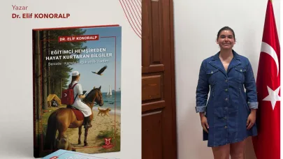 Darıcalı eğitimci-yazar Konoralp’ın kitabı çıktı!