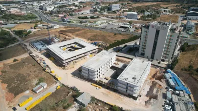Spor Lisesi’nde çalışmalar devam ediyor
