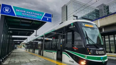 Şehir Hastanesi tramvay hattı rekor kırdı