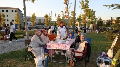 Bu parkta sağlık ve huzur bir arada