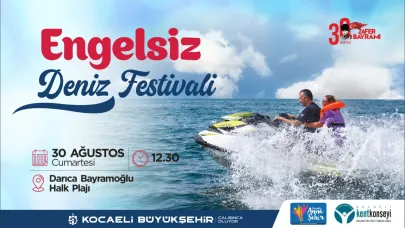 En özel deniz festivali 30 Ağustos günü Darıca'da!