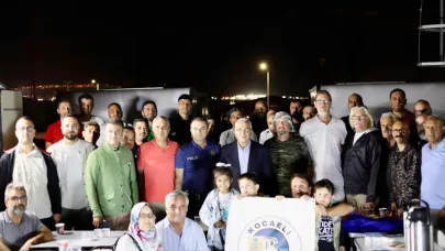 Kaymakam Dönmez ve Müdür İşleyen'den karavancılara ziyaret