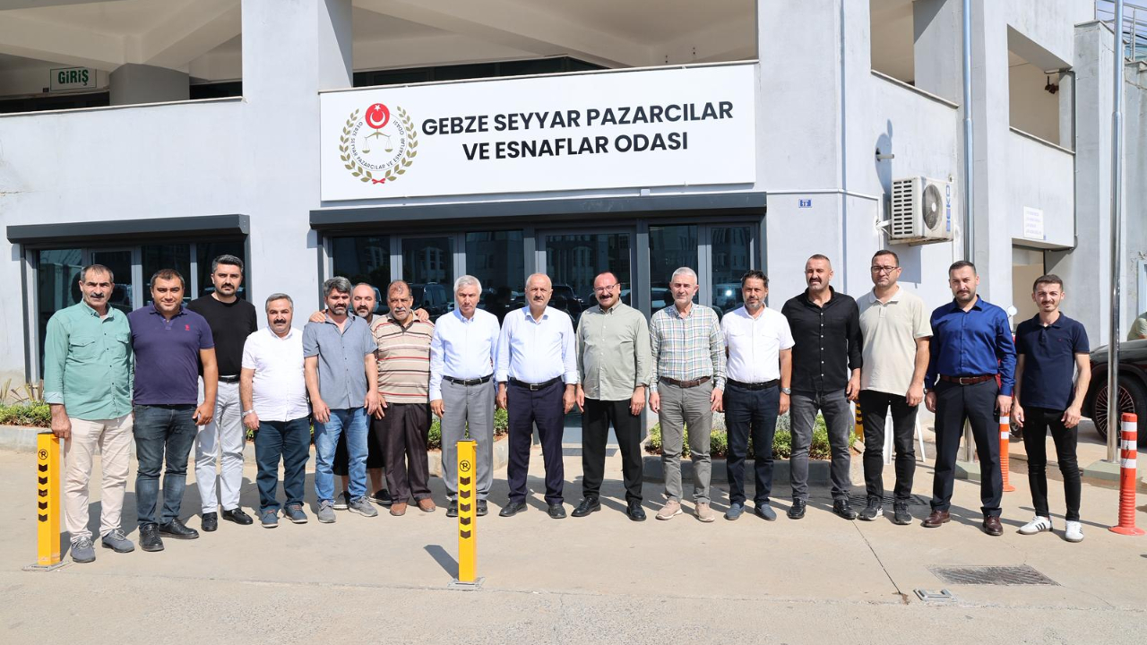 Başkan Büyükgöz’den Pazarcılar Odasına Ziyaret