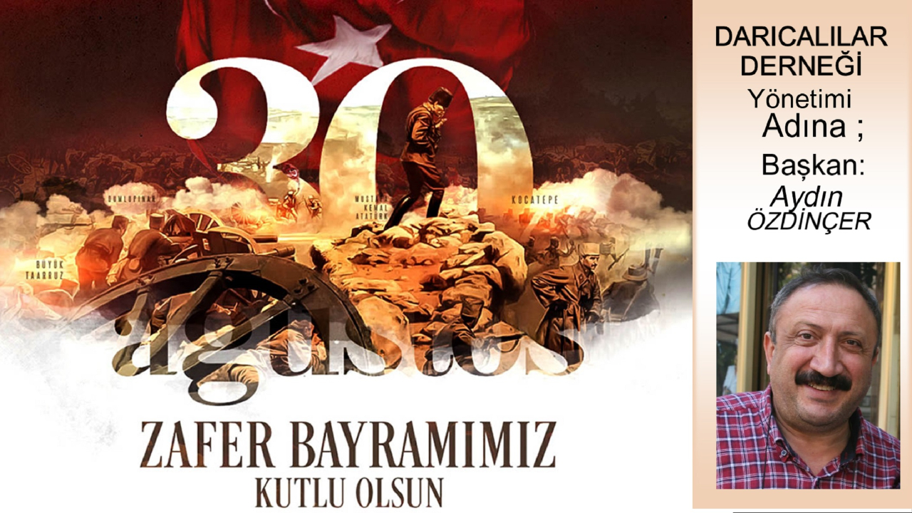 Darıcalılar Derneği 30 Ağustos Zafer Bayramı kutlaması