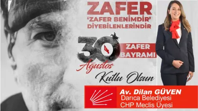 Dilan Güven 30 Ağustos Zafer Bayramı kutlaması