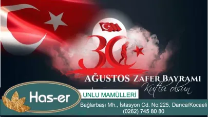 HAS-ER 30 Ağustos Zafer Bayramı kutlaması