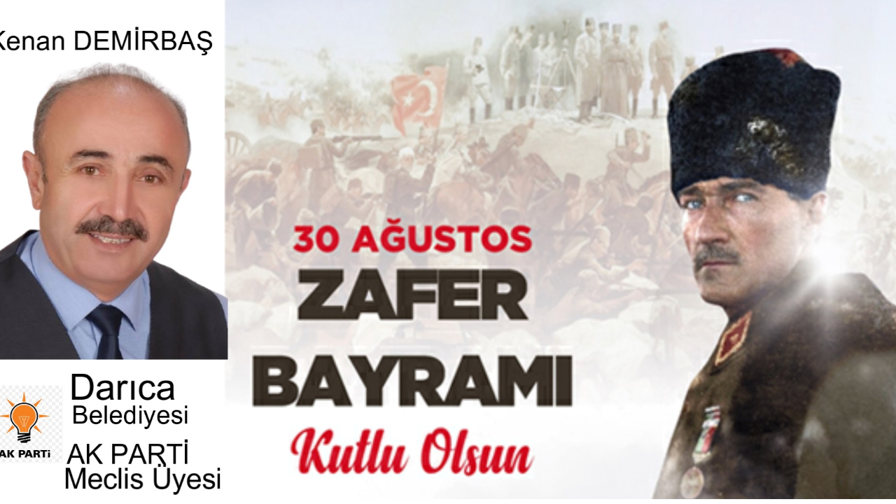 Kenan Demirbaş 30 Ağustos Zafer Bayramı kutlaması