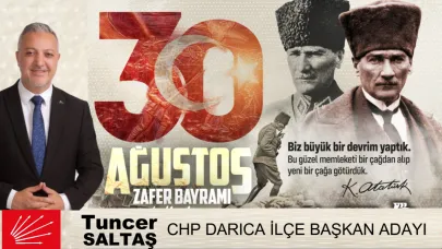 Tuncer Saltaş 30 Ağustos Zafer Bayramı kutlaması