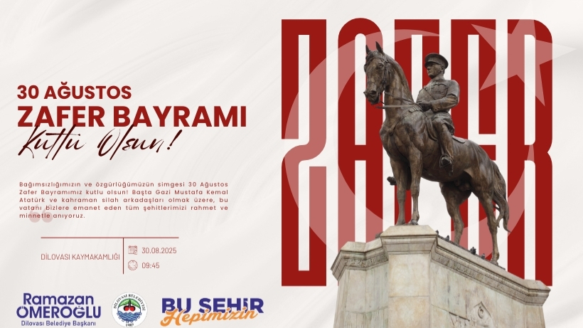 Dilovası Belediyesi 30 Ağustos Zafer Bayramı kutlaması