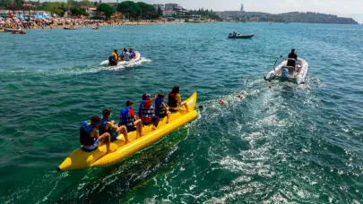 Özel bireyler bu festivalde denizin keyfini çıkardı