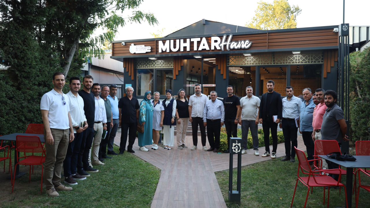 Muhtarların talepleri Büyükşehir’de karşılık buldu