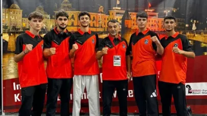 Darıcalı sporcular, Basel’de büyük bir başarıya imza attı!