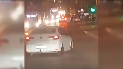 Gebze’de drift atan 2 sürücüye ceza yağdı