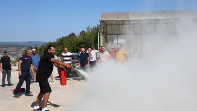 Kocaeli’de yangın güvenliği bilinci artıyor