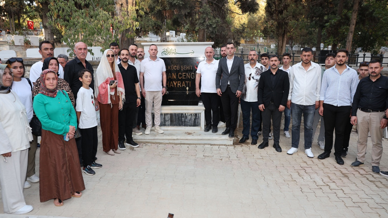 Darıca’da Ülkücü Şehit Erhan Cengiz dualarla anıldı